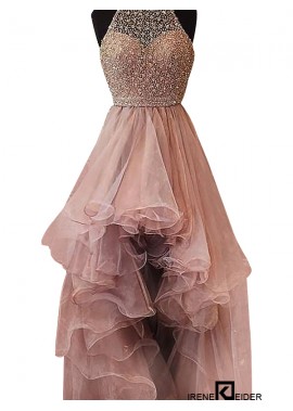 Irenekleider High Low Long Prom Evening Dress