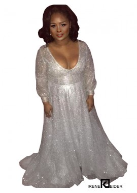 Irenekleider Plus Size Prom Evening Dress
