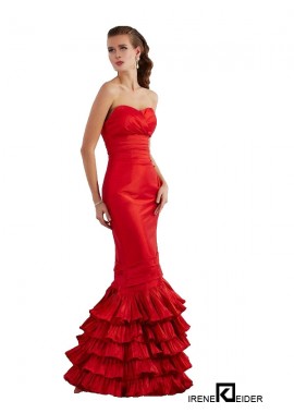 Irenekleider Plus Size Mermaid Long Prom Evening Dress
