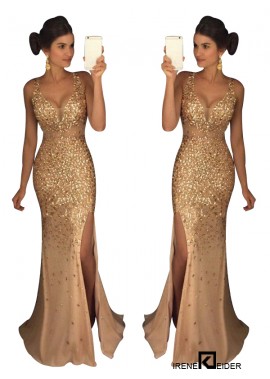 Irenekleider The Gold Long Prom Evening Dress