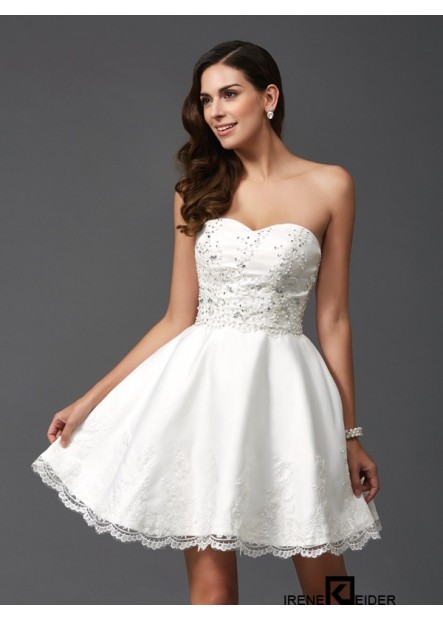 Irenekleider Short Wedding / Prom Evening Dress