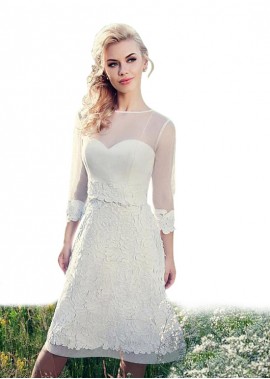 Irenekleider Short Wedding Dress